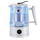 Hydrogen Water Pitcher Generator, 1.5 L / 52.8 oz Large Capacity Hydrogen Generator Water Kettle, SPE and PEM Technology, Hydrogen Rich Water Ionizer Machine for Brewing Coffee or Tea
